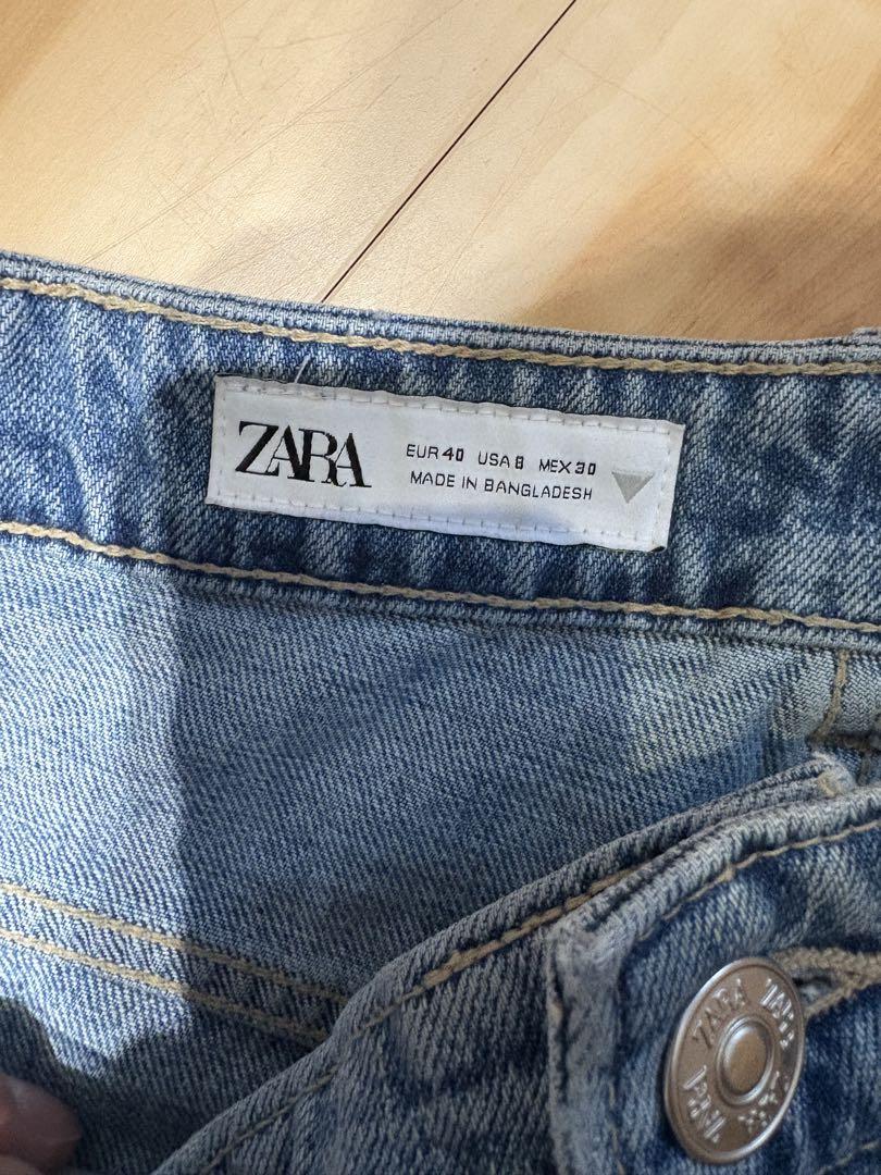ZARA バギーデニム　スーパーバギー　アクネ似