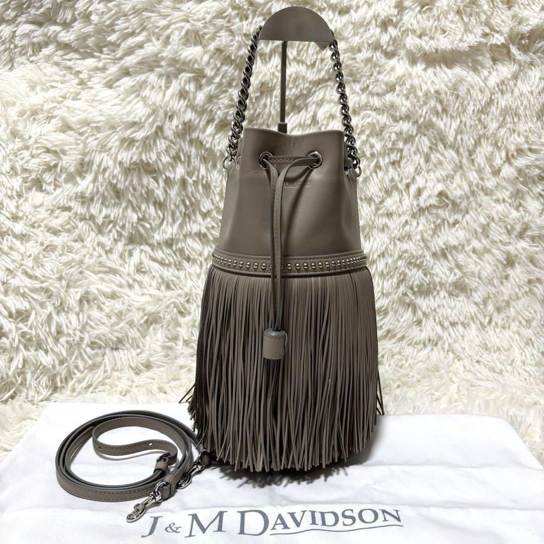 J&M DAVIDSON フリンジカーニバル ハンドバッグ ショルダーバッグ