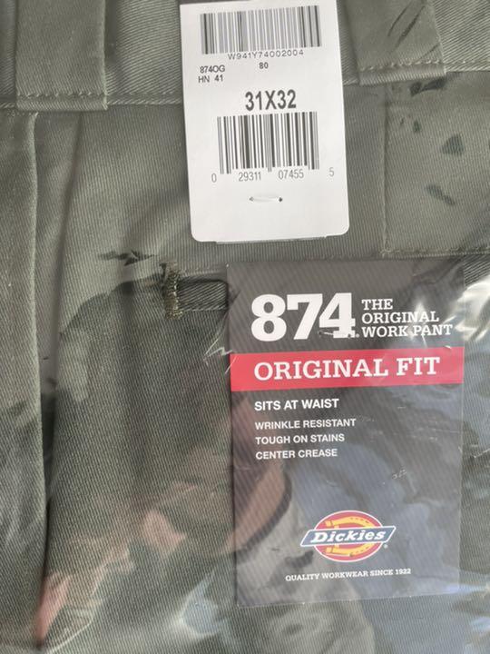 新品Dickiesディッキーズ ブラウン グリーン kqYGK-m39226584813 ワークパンツ874 得価豊富な