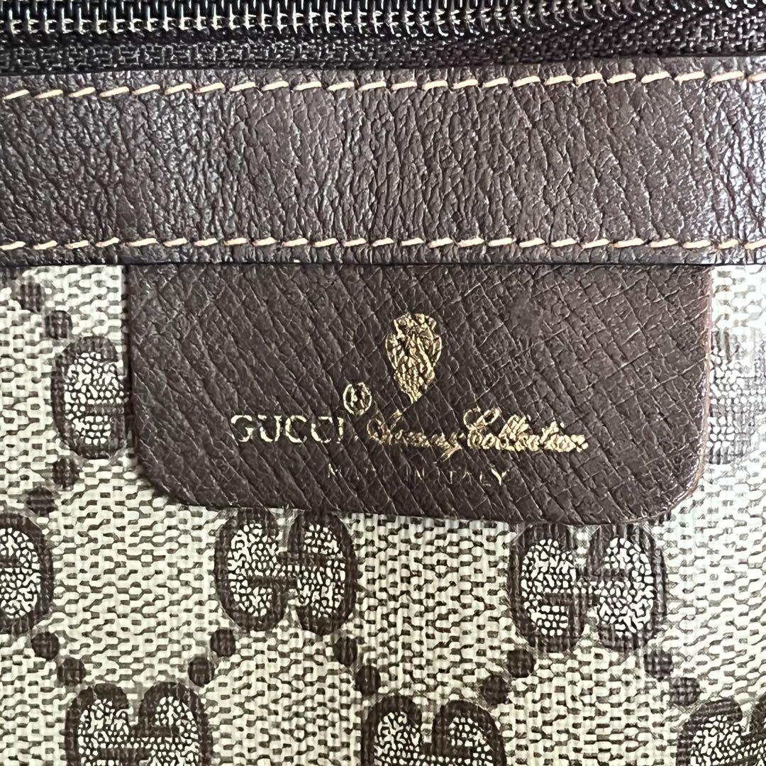 GUCCI グッチ ボストンバッグ シェリーライン インターロッキング 画像12