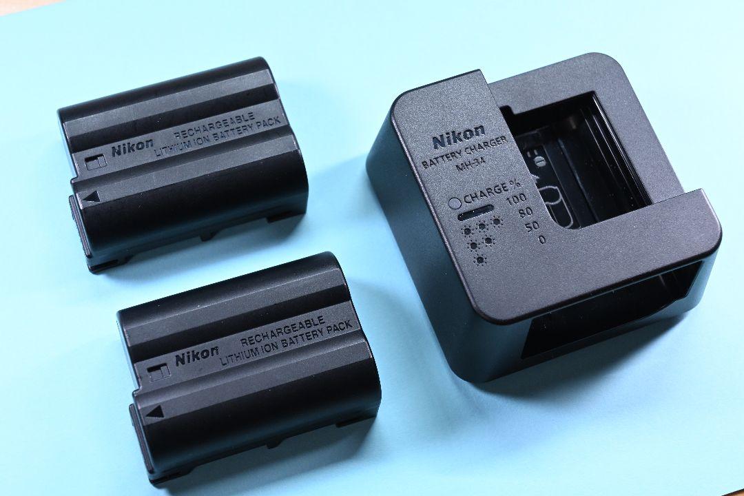 Nikon純正バッテリーEN-EL15cと充電器MH-34