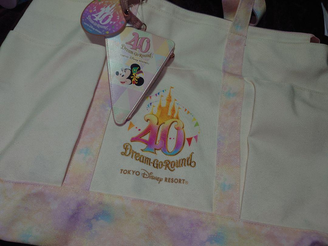 最安値級価格 東京ディズニーリゾート 40周年 トートバッグ ガーランドポーチ その他