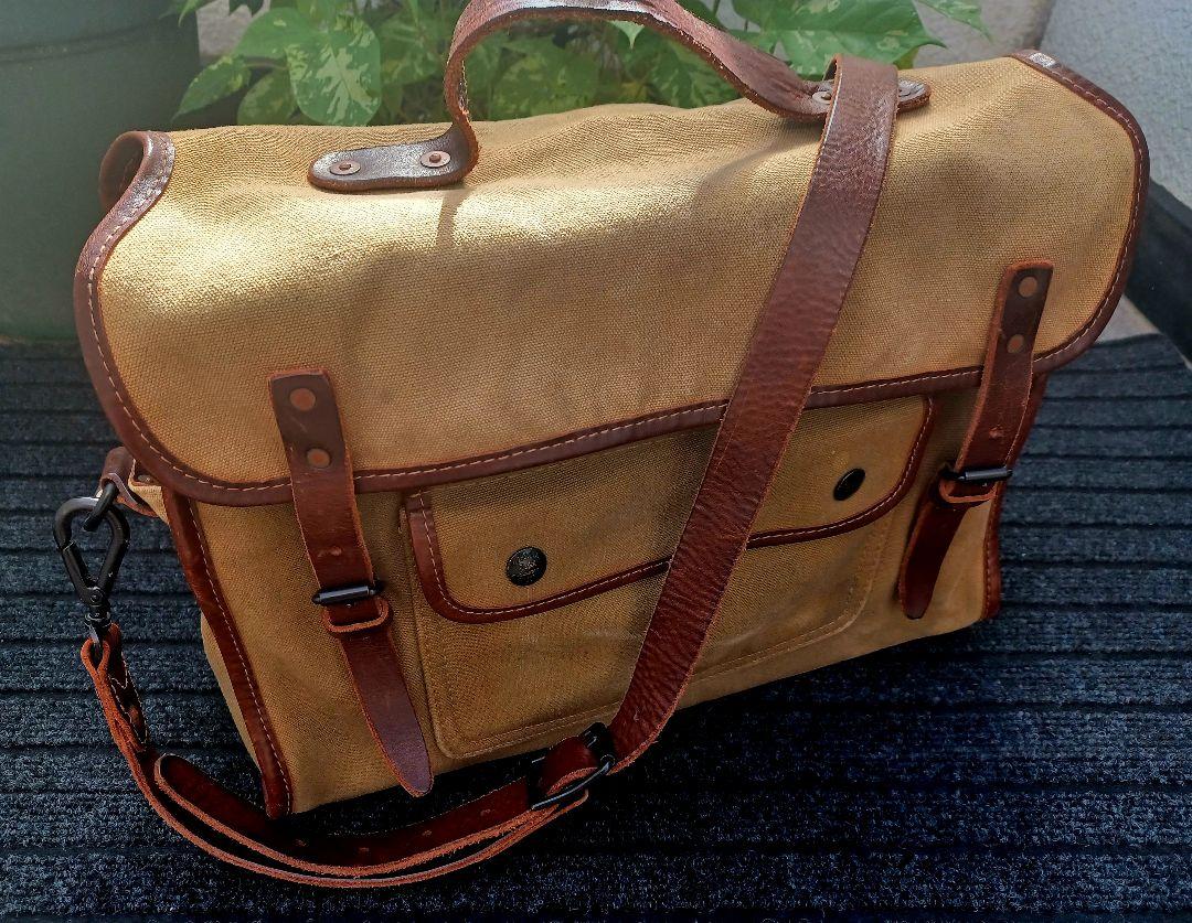 ブランド品専門の RRL ダブルアールエル ショルダー/メッセンジャーバッグ 名作 バッグ