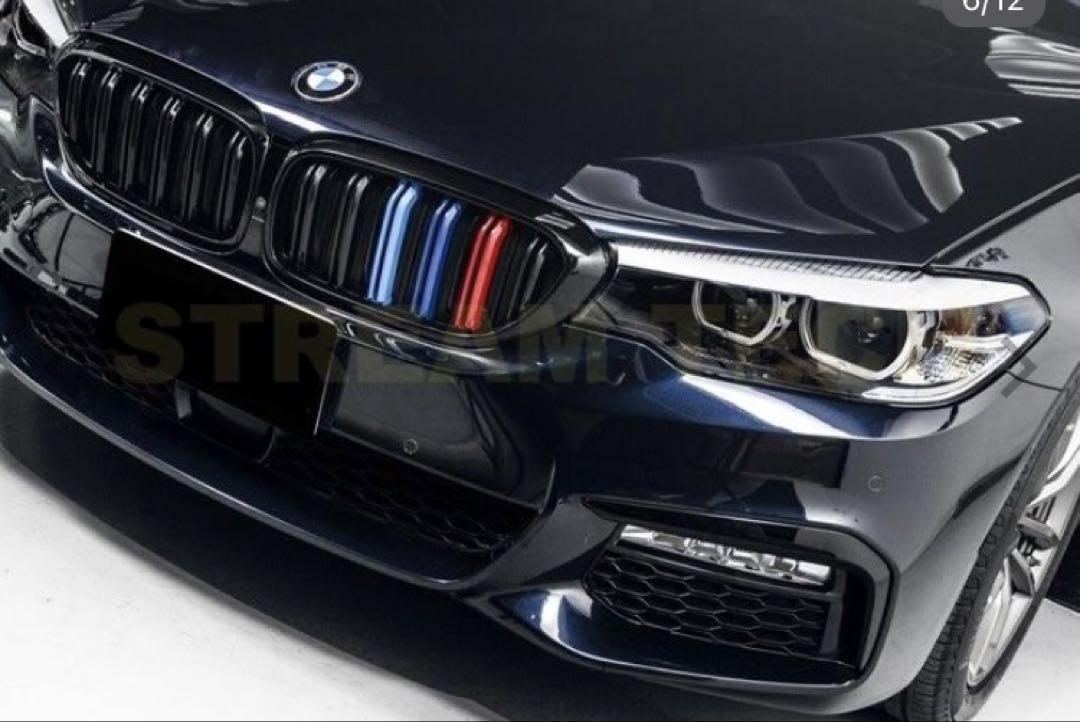 BMW G30 5シリーズ M5タイプ 艶有ブラック キドニーグリル Mカラー