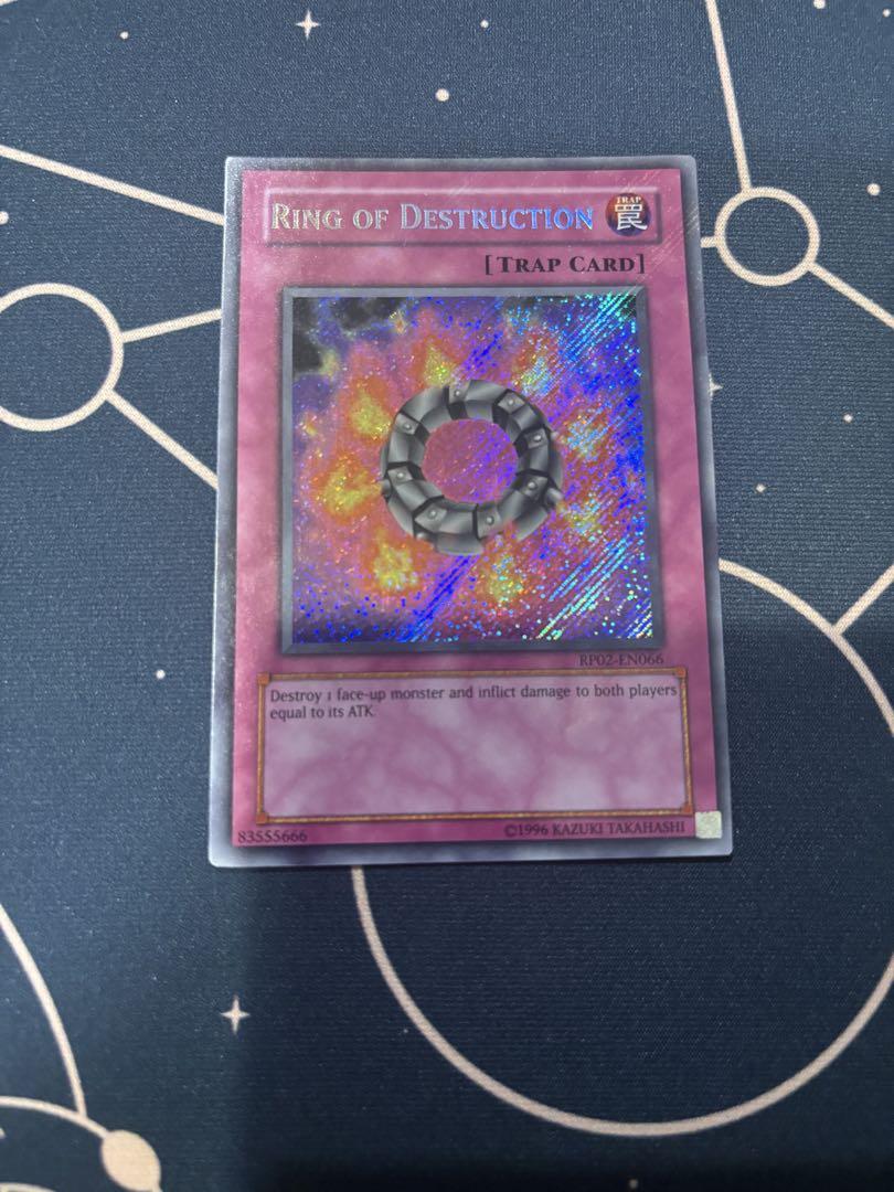 遊戯王 破壊輪 英語 シークレット RP02