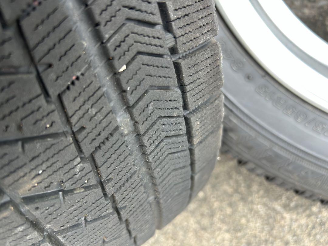 【ブリヂストン　VRX】175/65R15 4穴アルミホイール付　早い者勝ち！