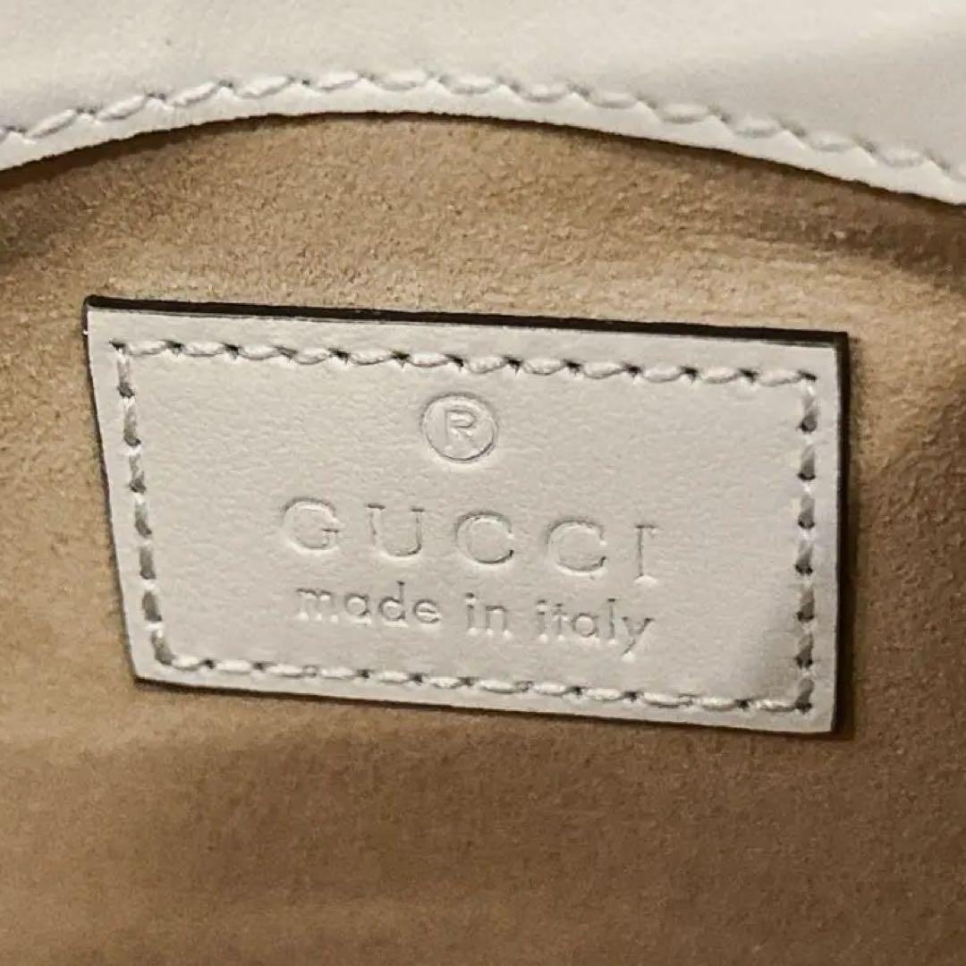 GUCCI グッチ GGマーモント スーパーミニバッグ ショルダーバッグ