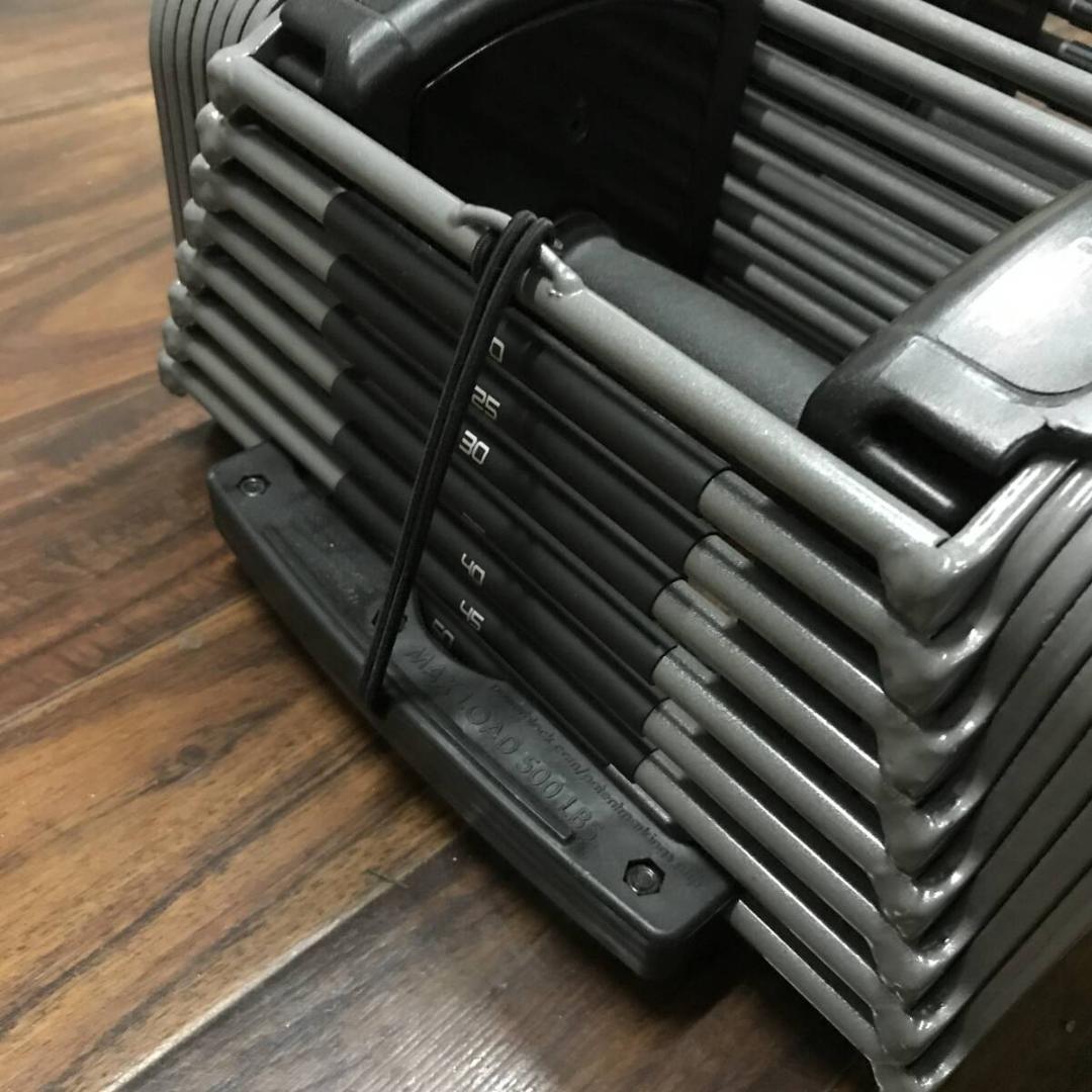 POWER BLOCK SP50 可変式ダンベル パワーブロック 23Kg×2 Amazon | パワーブロック SP50 (23kg×2) 可変式ダンベル 9段階