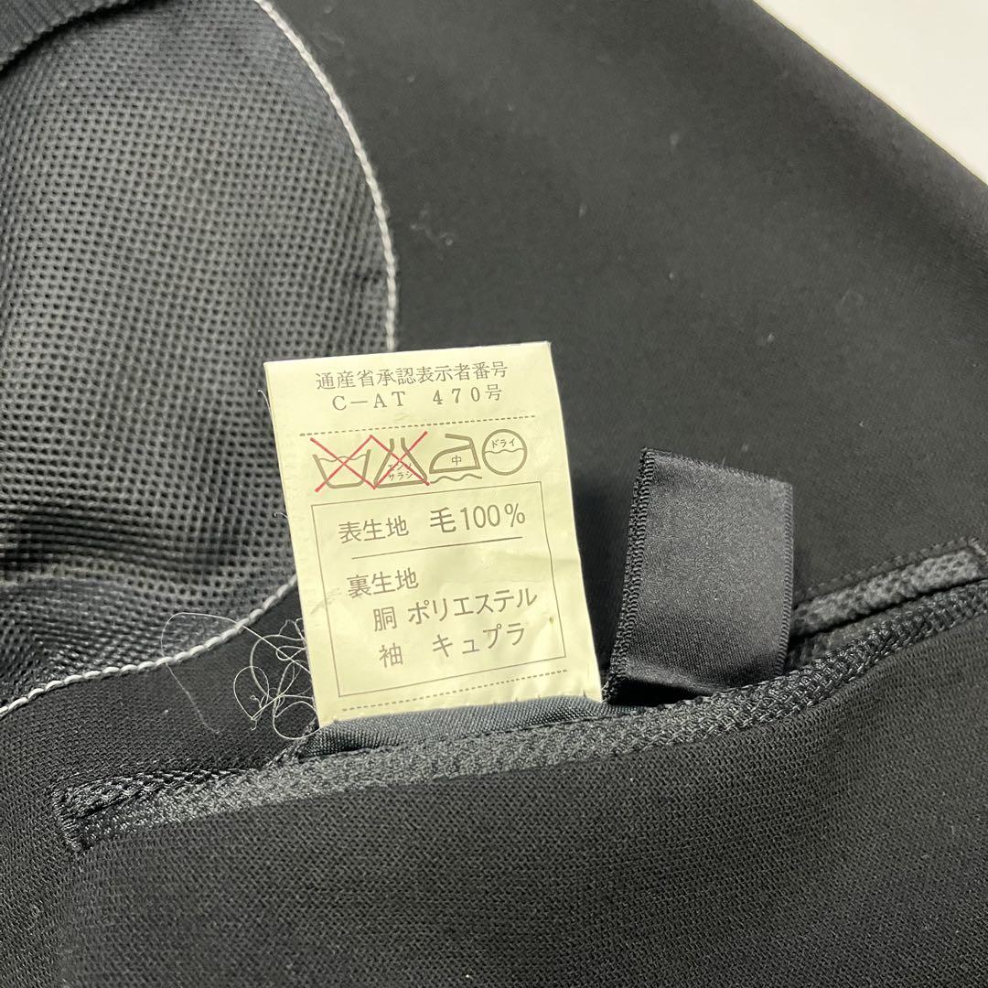【vintage】90s セットアップ　スーツ　ダブル　ブラック　ピンズ