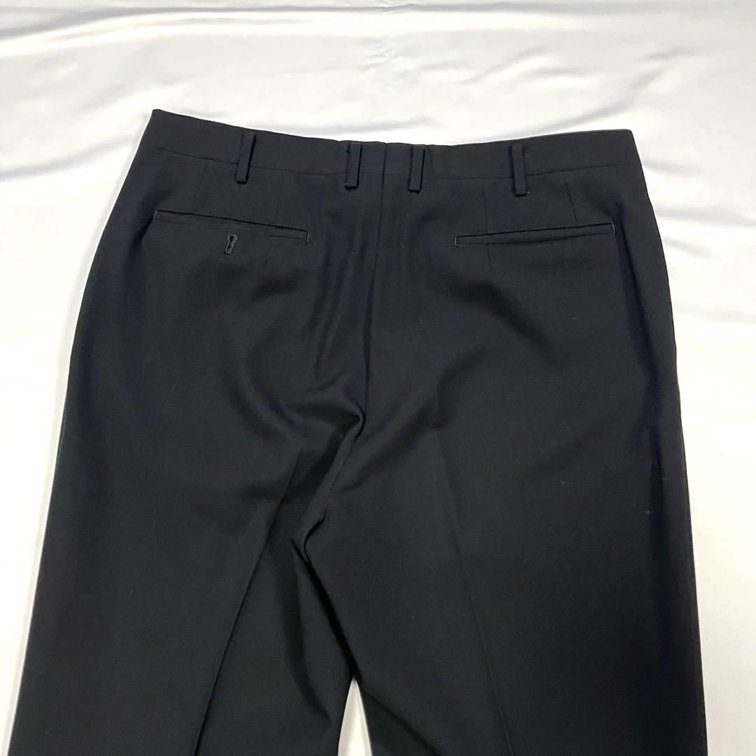 【vintage】90s セットアップ　スーツ　ダブル　ブラック　ピンズ