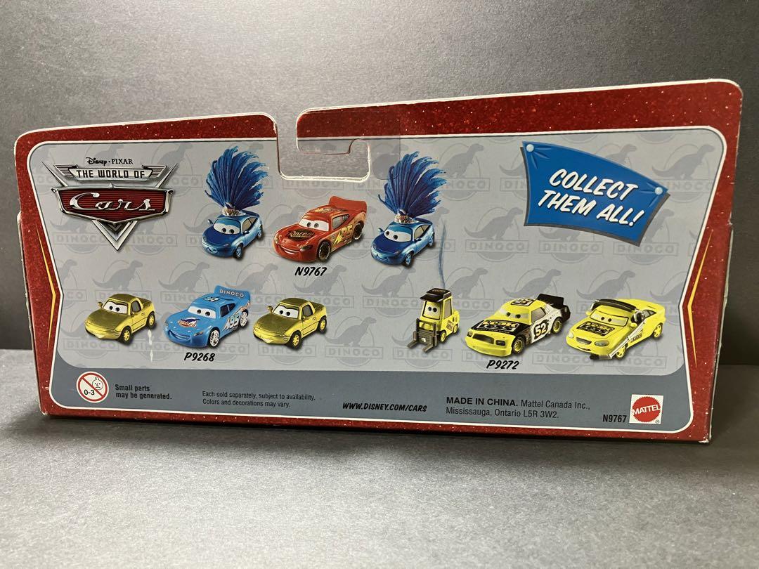 マックィーン　マックイーン ダイナコ　ガール dinoco カーズ ミニカー