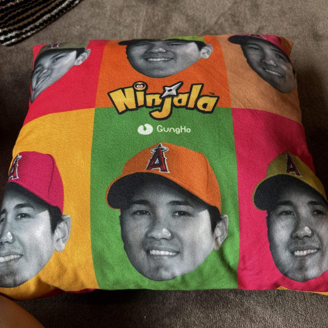 Shohei Ohtani face クッション