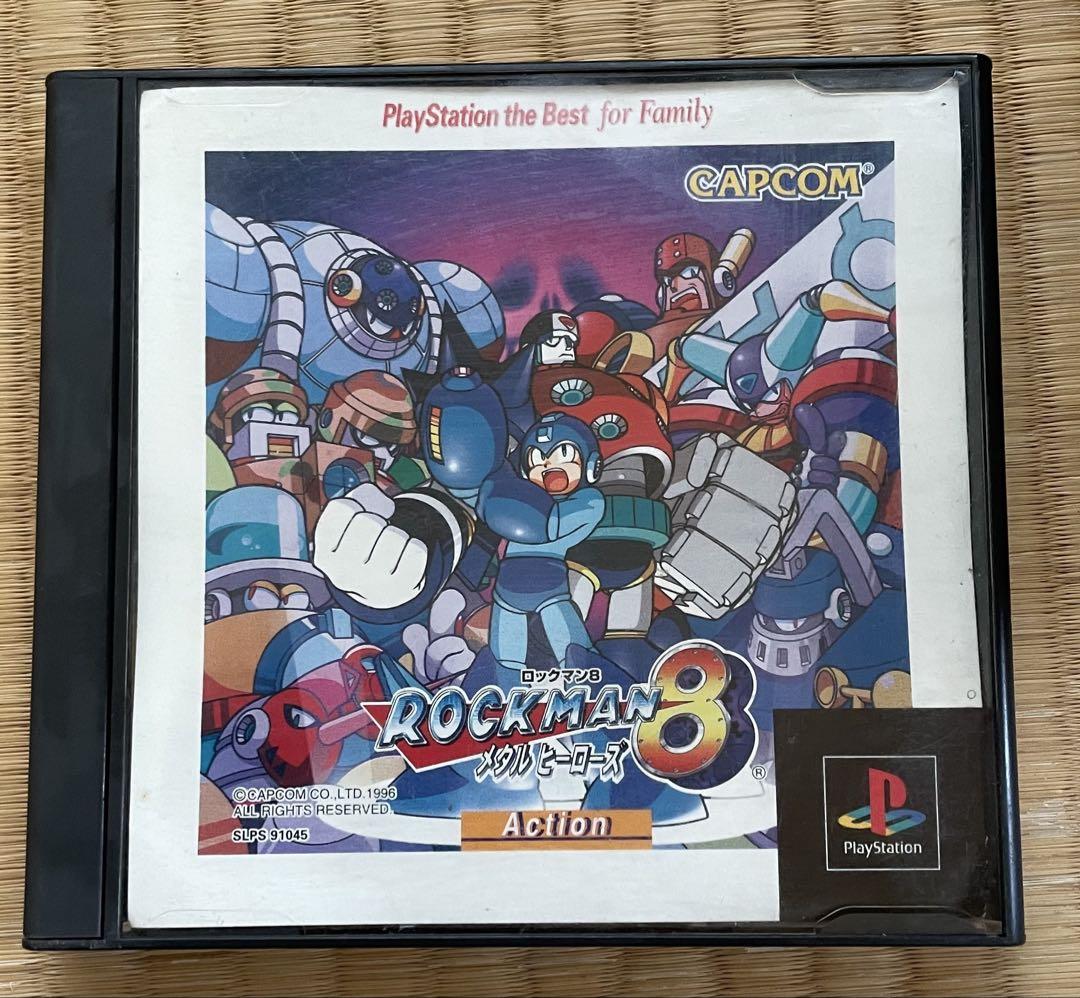 PlayStation - PS1 ロックマン8 メタルヒーローズ 帯付き