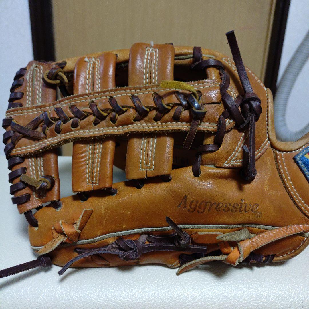 レア品　久保田スラッガーKSGBU61 一般硬式用グローブ　レース交換