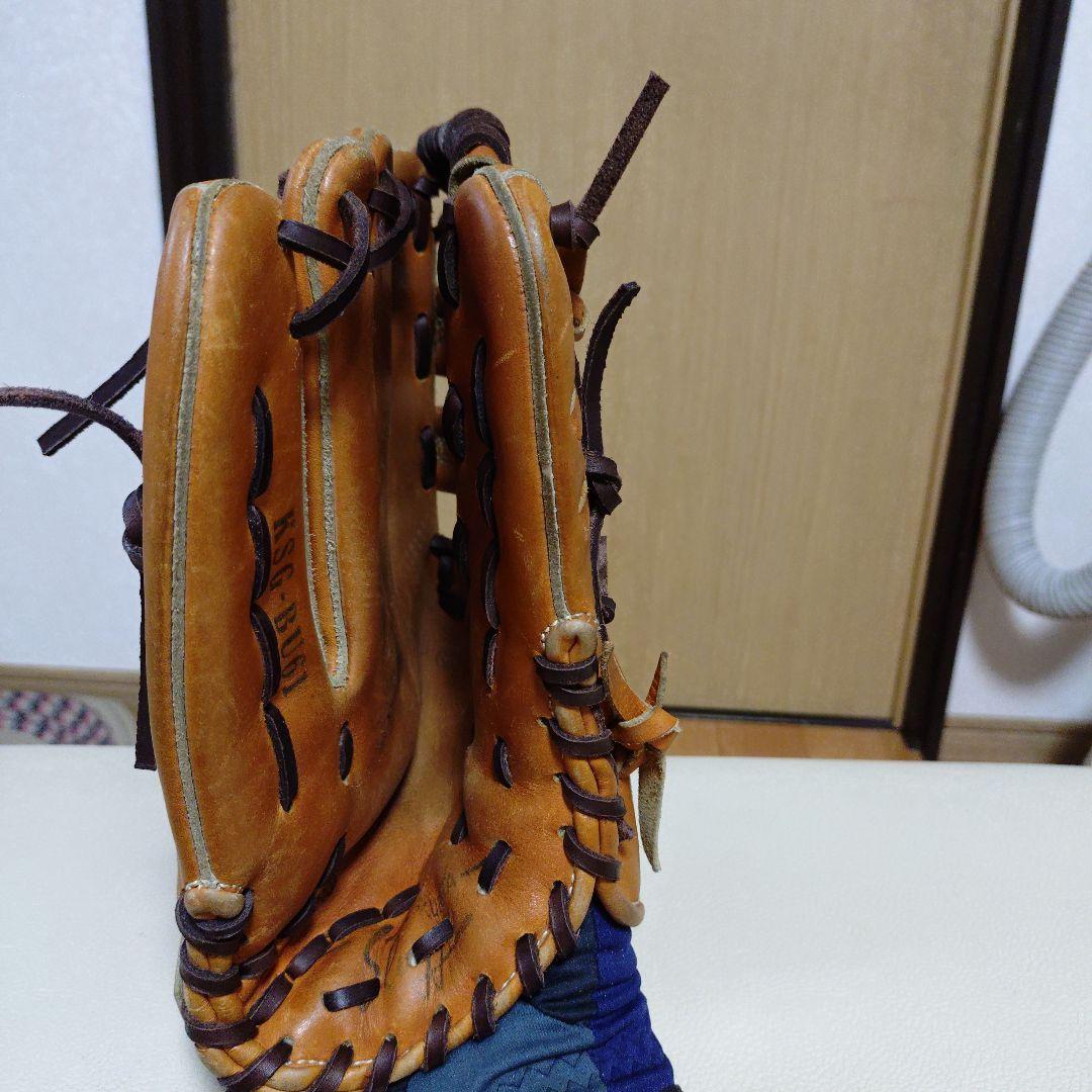 レア品　久保田スラッガーKSGBU61 一般硬式用グローブ　レース交換