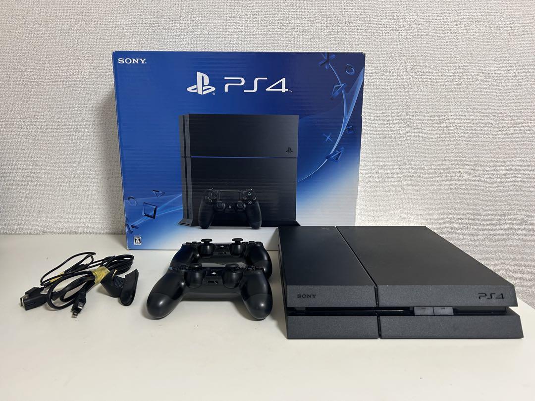 Sony PS4 本体 コントローラー2台、背面パッド付き