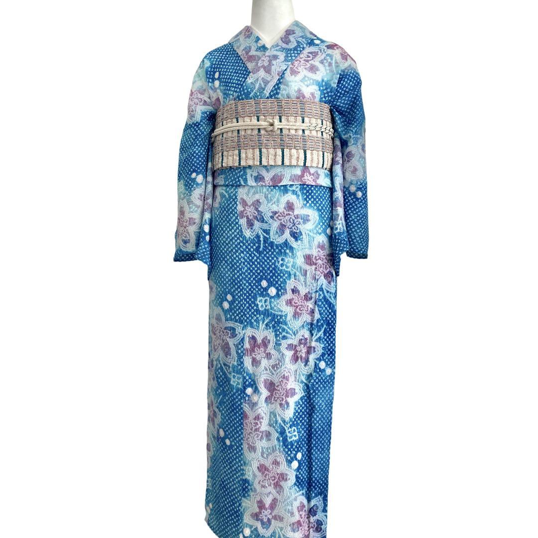 ¨̮⃝ 身丈153 レアカラー 紫陽花 絞り浴衣 有松絞り yukata 000000028436-01.jpg?t=