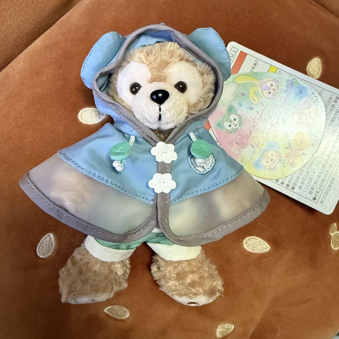 ダッフィー　ビューティフル　レイニー　デイズ　ぬいぐるみバッジ