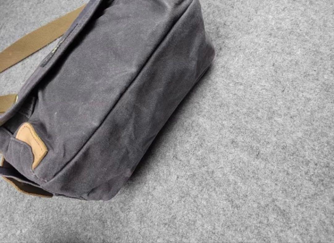 未使用RRL ヴィンテージ キャンバス ショルダーバッグ メッセンジャーバッグ- 未使用 RRL ヴィンテージ キャンバス ショルダーバッグ