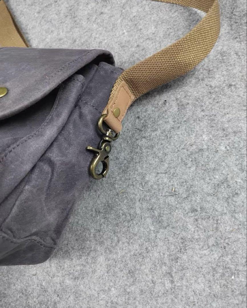 未使用 RRL ヴィンテージ キャンバス ショルダーバッグ