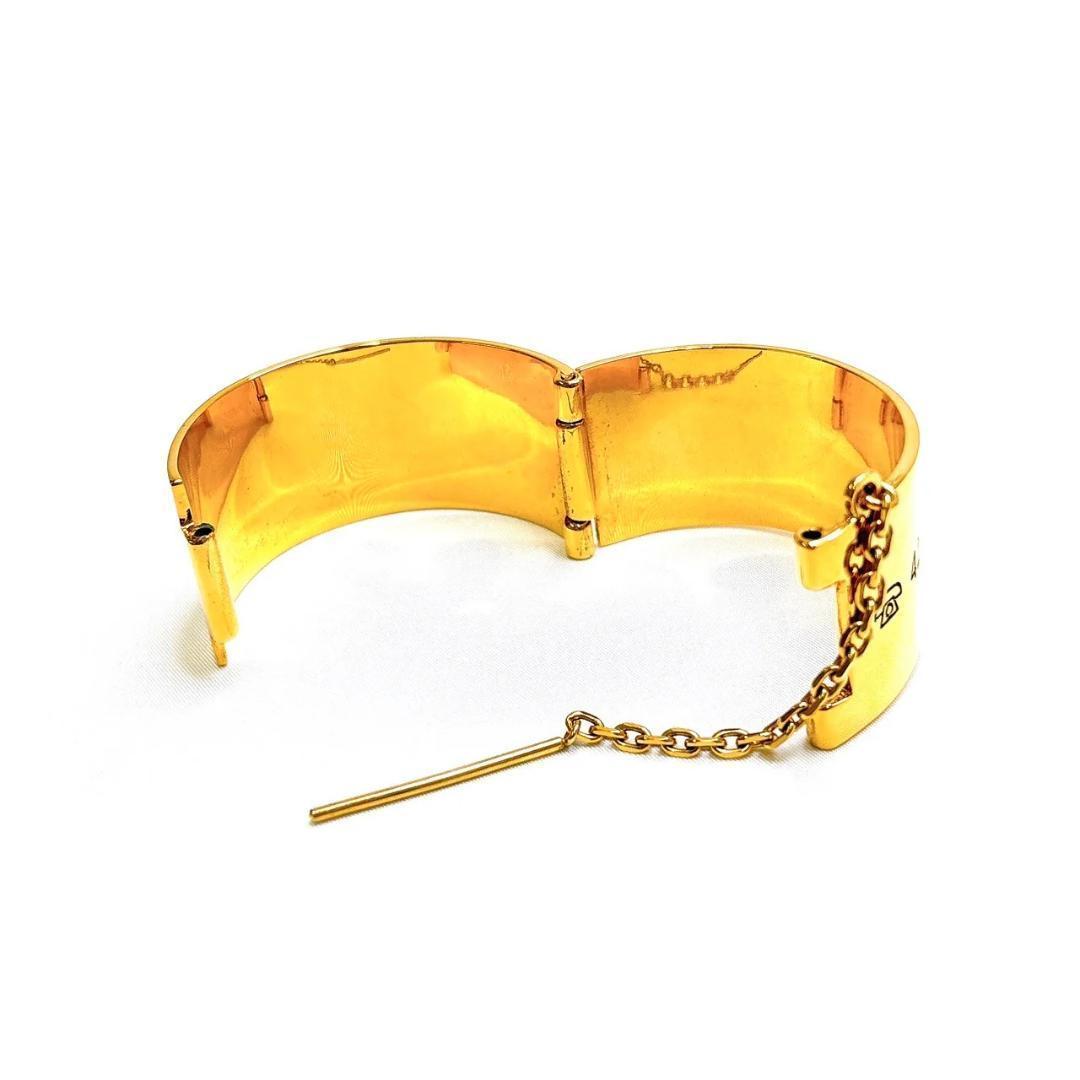 【美品】シャネル 31 Rue Cambon バングル ゴールド ヴィンテージ
