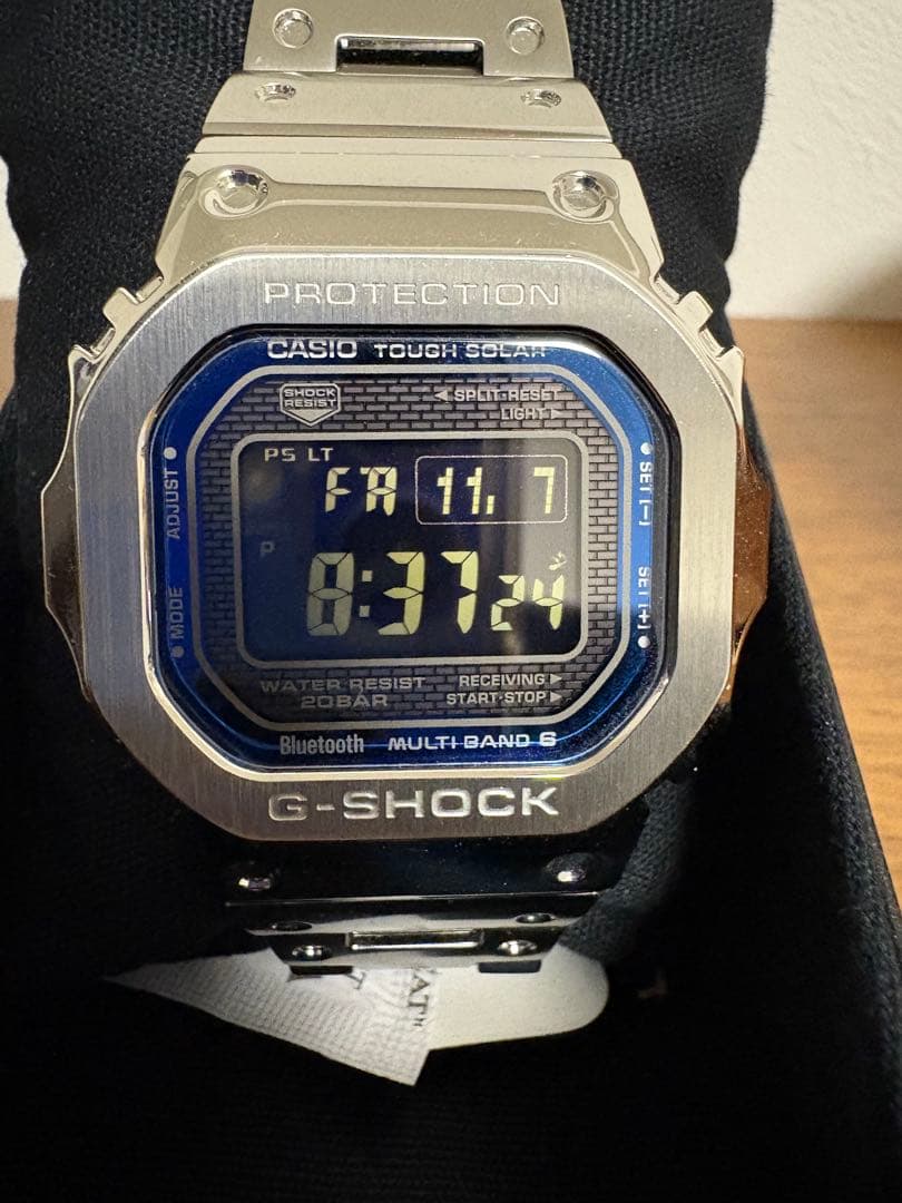 フルメタル GMW-B5000D-2JF シルバー BluetoothG-SHOCK