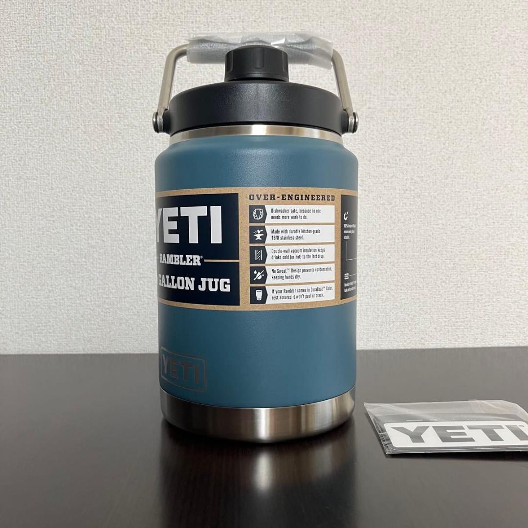 【新品】YETI ノルディックブルー イエティ ハーフガロンジャグ ランブラー