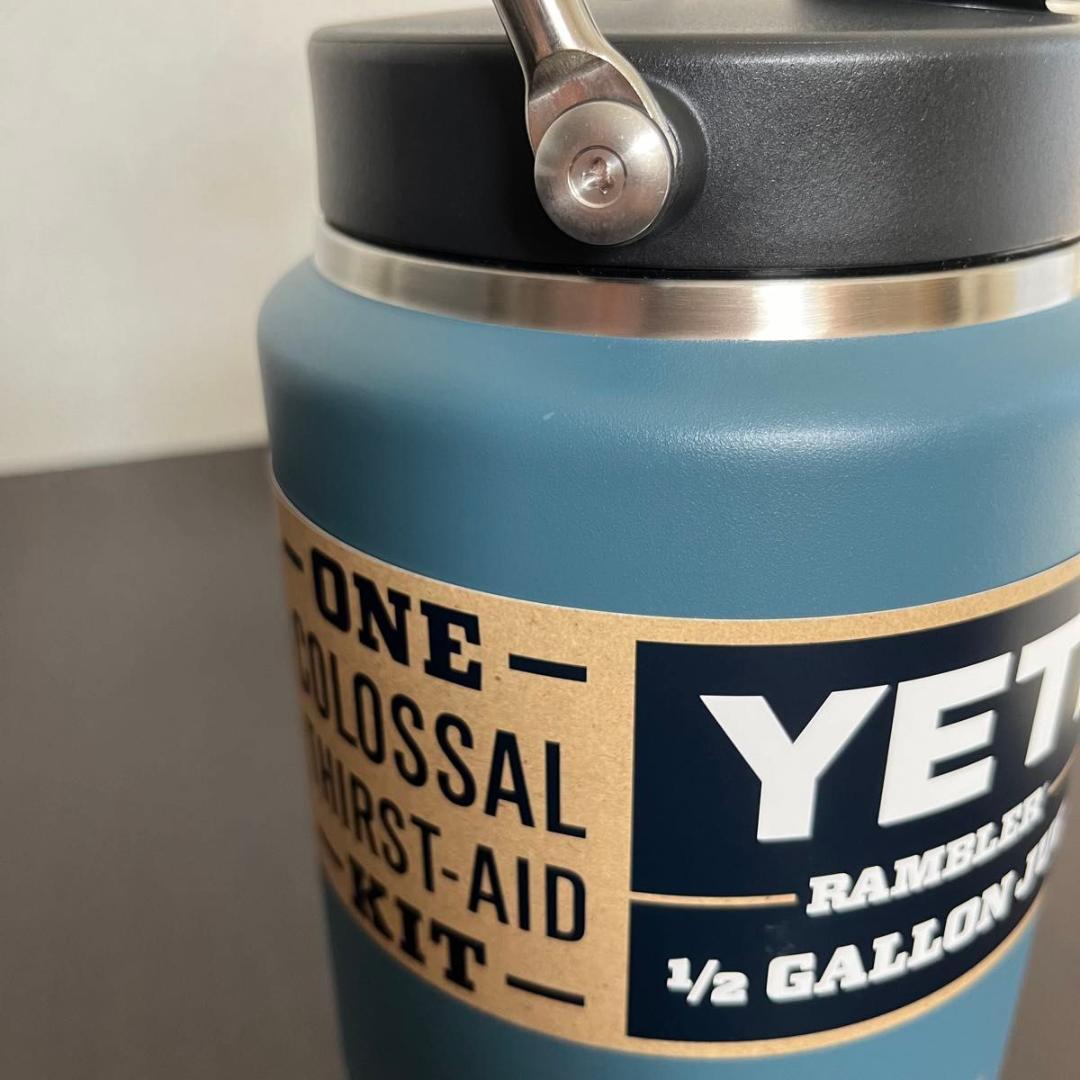 【新品】YETI ノルディックブルー イエティ ハーフガロンジャグ ランブラー