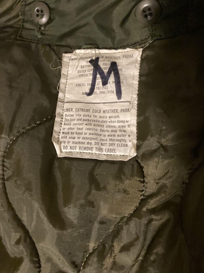 70's m65 モッズコート フルセット フィッシュテールMサイズ