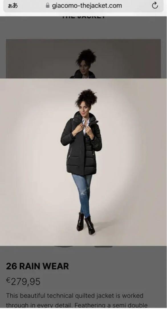 Giacomo the jacket レインウェア　冬用 Giacomo the jacket レインウェア 冬用