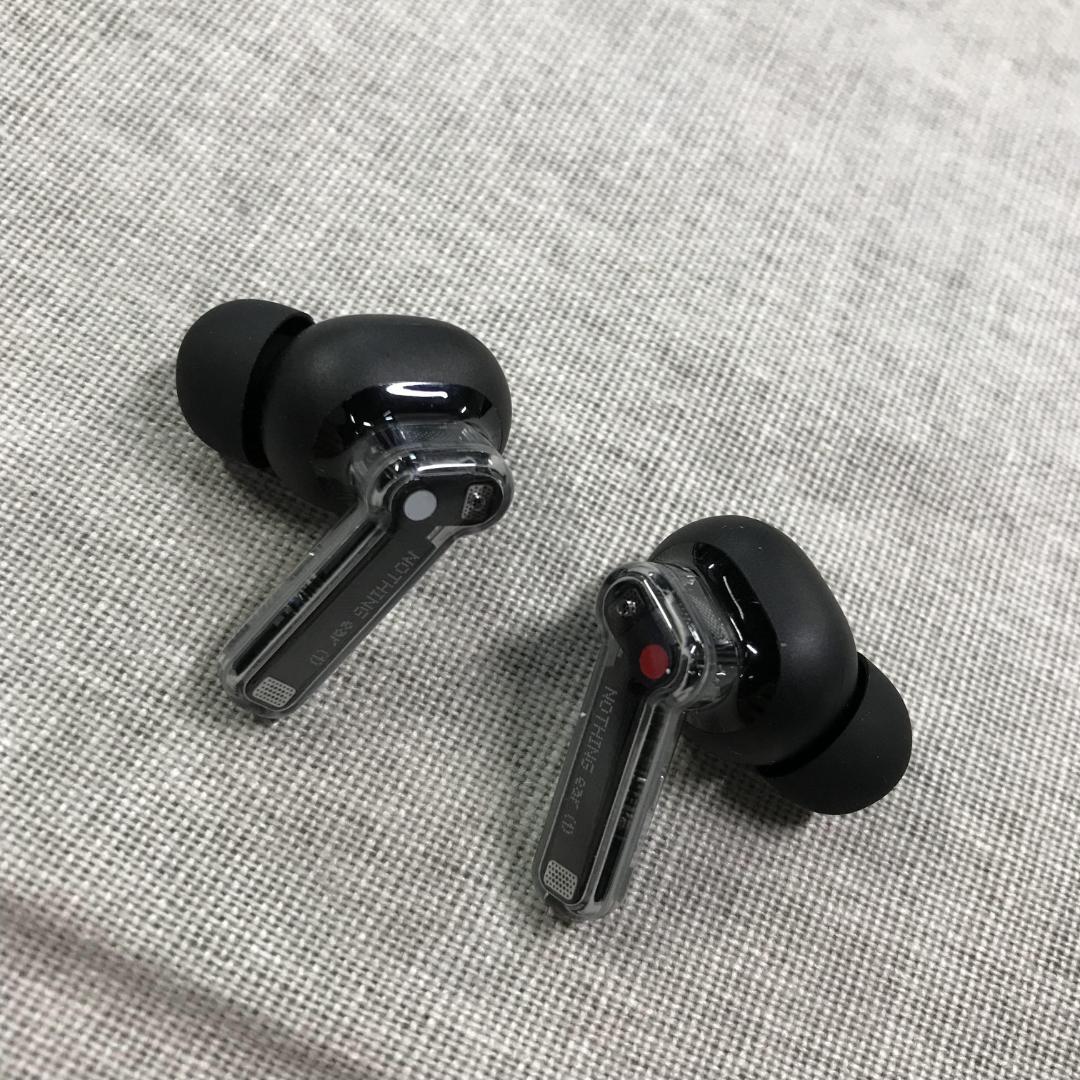 Nothing ear (1) 新色 ブラック TWS 完全ワイヤレスイヤホン | painel