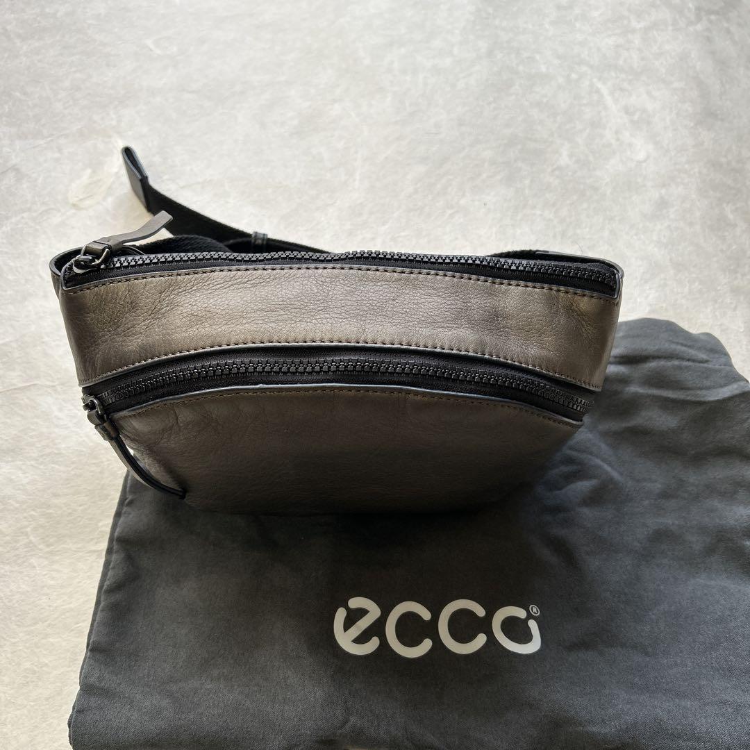 ECCO エコー ボディバッグ ウエストバッグ 美品 - メルカリ