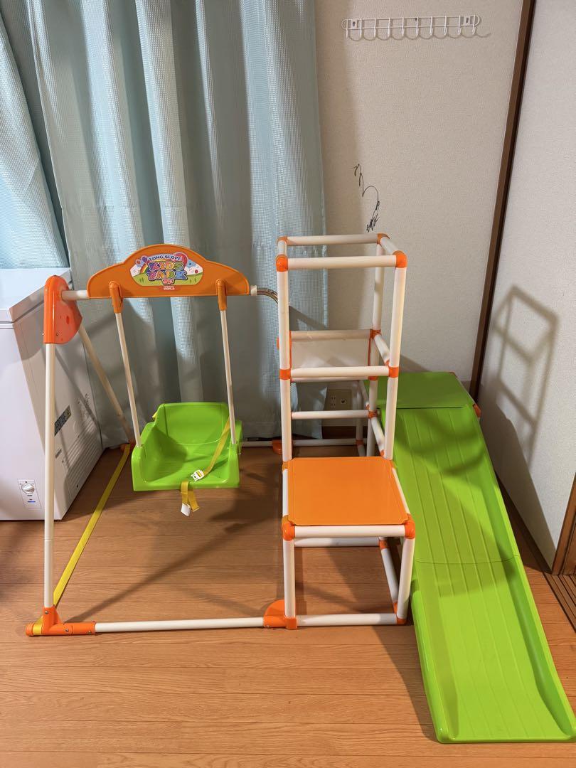 LONG SLOPE KIDS PARK ジャングルジム すべり台大型遊具・室内遊具