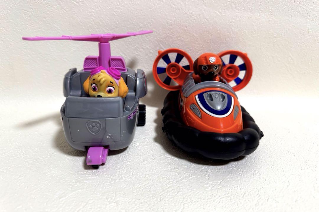 パウ・パトロール　パウっと出動！DXパウステーション　ビークル7台　まとめ売り
