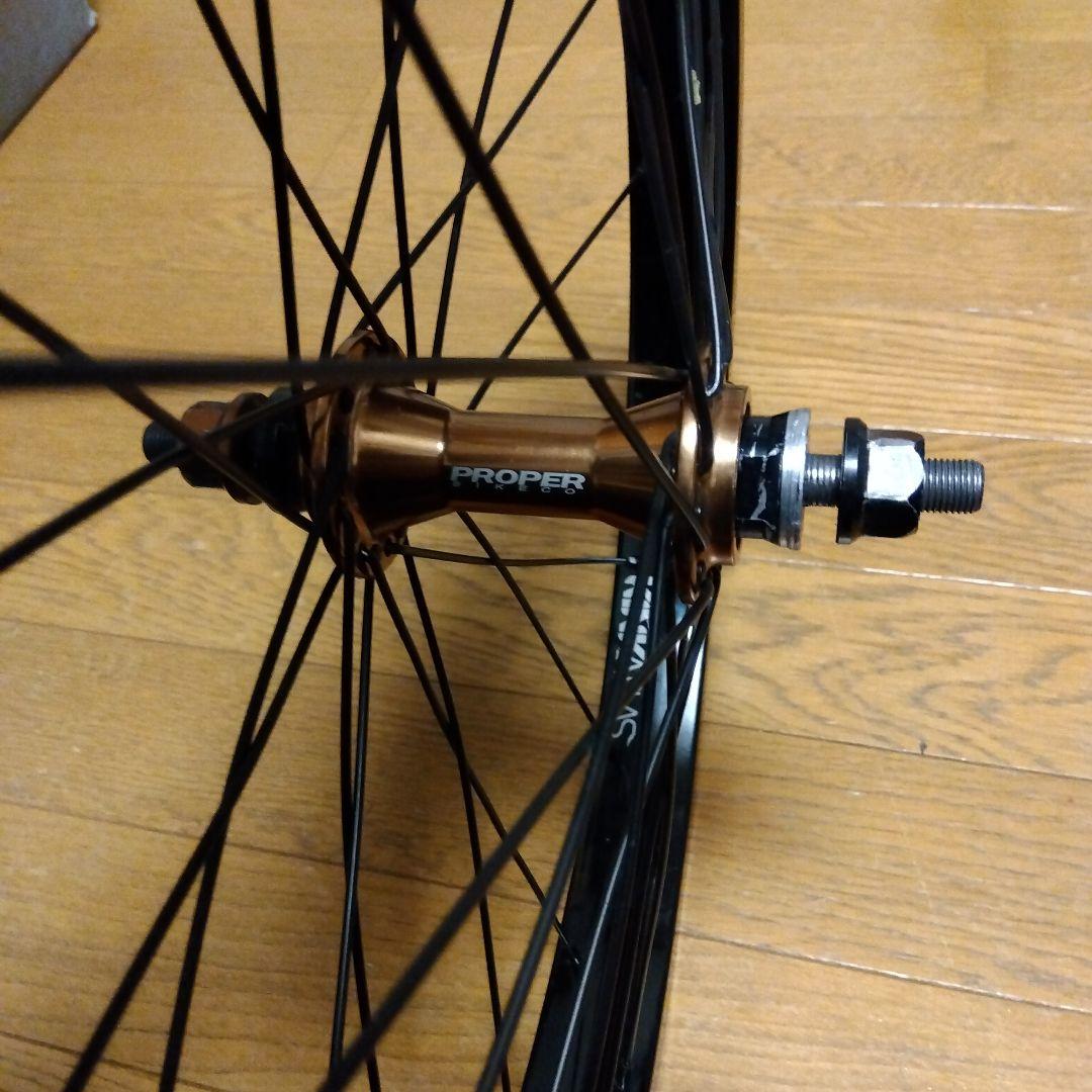 BMX フロントホイール PROPERハブ KINKリム - メルカリ