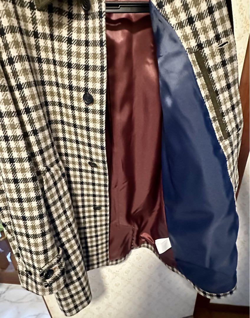 Paul Smith ステンカラーコート　ガンクラブチェック　新品・未着用