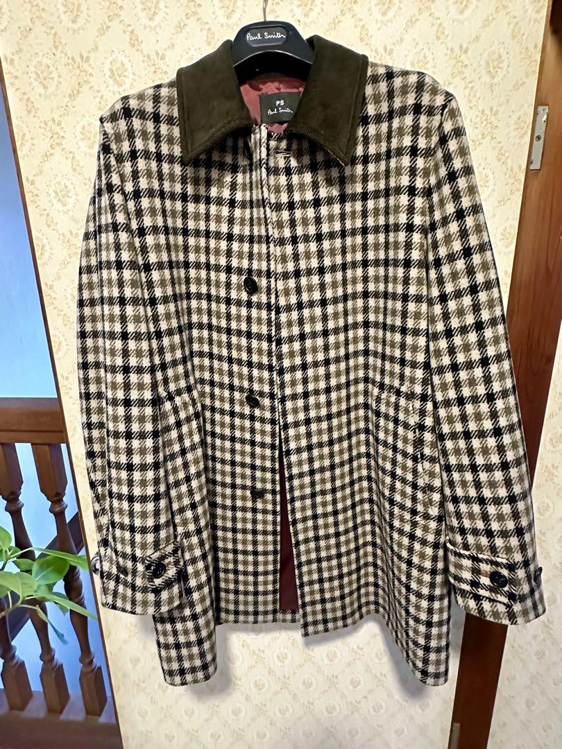 Paul Smith ステンカラーコート　ガンクラブチェック　新品・未着用