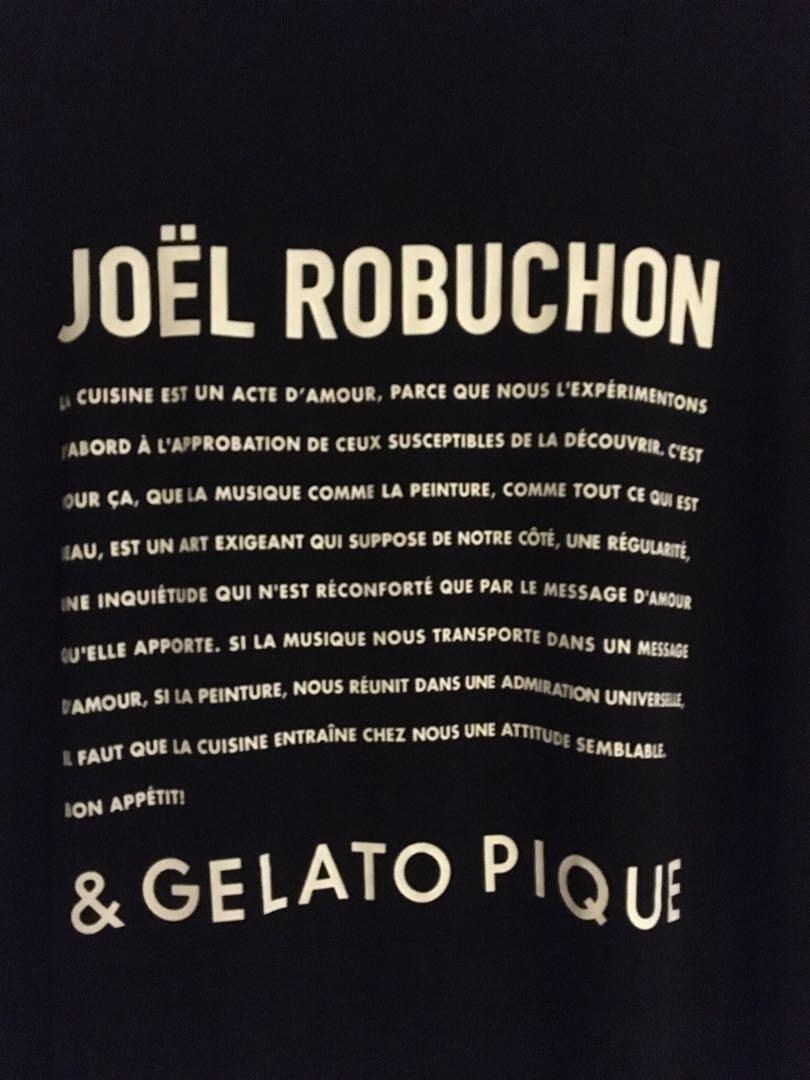 Gelato Pique ジョエルロブション　レーヨンロゴワンピース