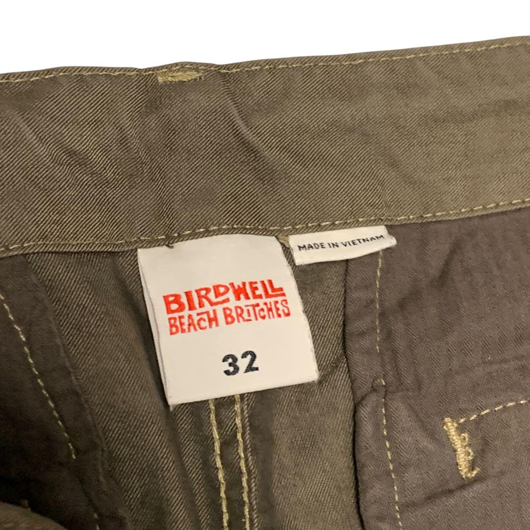 BIRDWELL BEACH BRITCHES サイズ32 オリーブグリーン