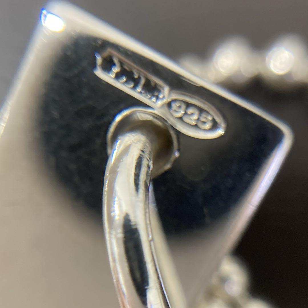 GUCCI ネックレス 925 ダブルボールチェーン タグ プレート
