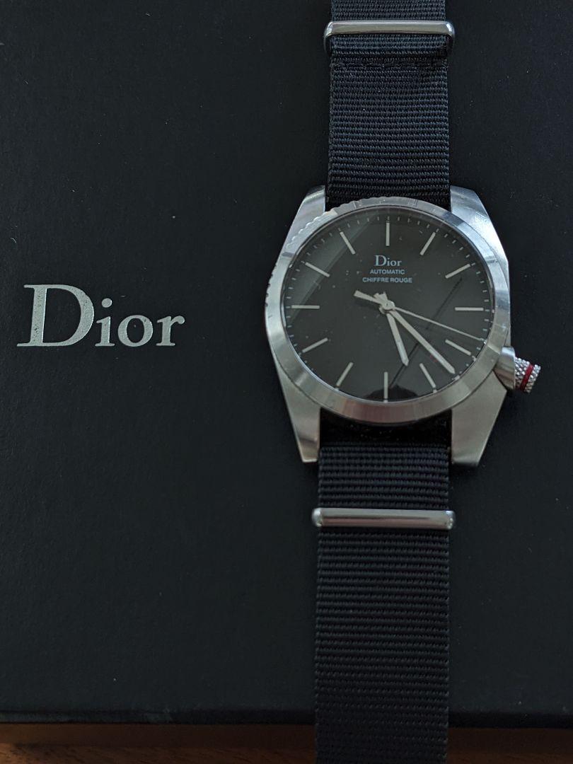 Dior Homme シフルルージュ 黒文字盤 自動巻 腕時計 - メルカリ Dior Homme シフルルージュ 黒文字盤 自動巻 腕時計 - メルカリ