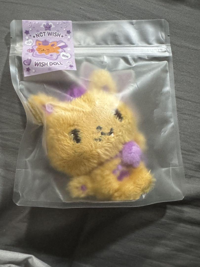 NCT WISH NCTWISH シオン ぬいぐるみ マスター 未開封 nct wish nctwish wish doll シオン シオニン ぬいぐるみ