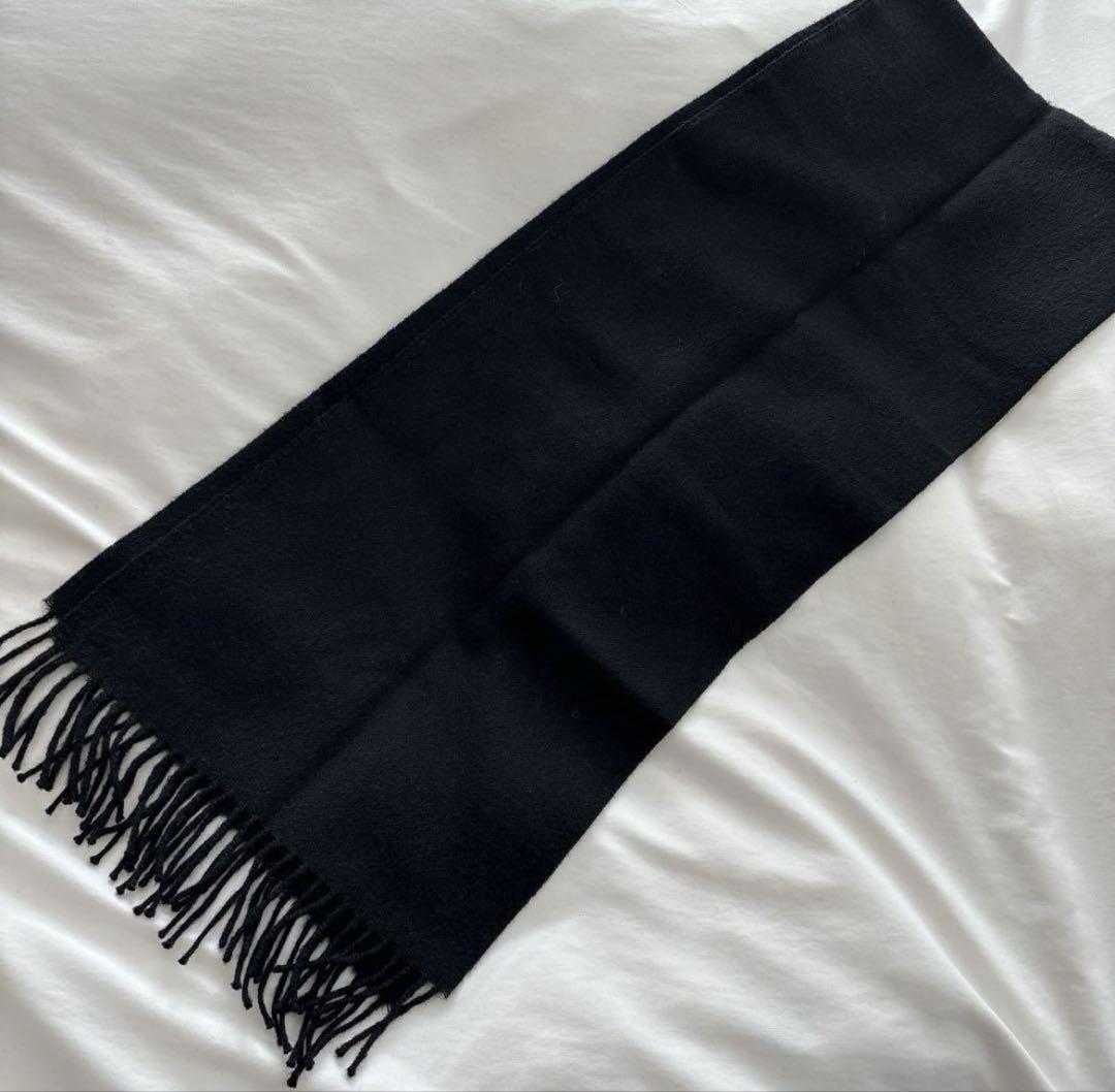 半額以下で買えるクーポン特集 THE 黒 マフラー Scarf ベビーアルパカ BROTHERS INOUE 小物