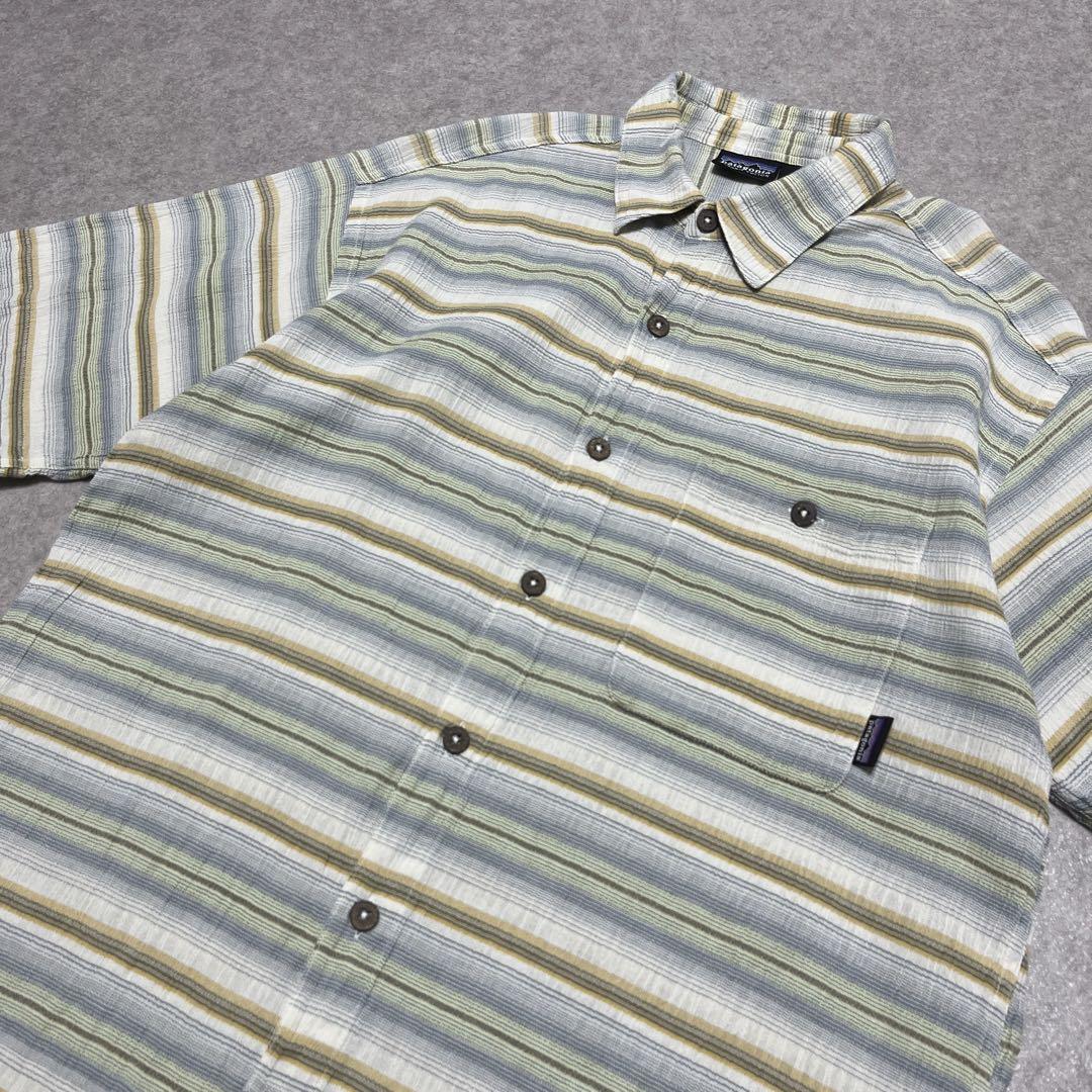 美品　Patagonia AC ヤーンダイ　シャツ　Sサイズ　ポルトガル製 激レア ポルトガル製 Patagonia パタゴニア ACシャツ ヤーンダイ