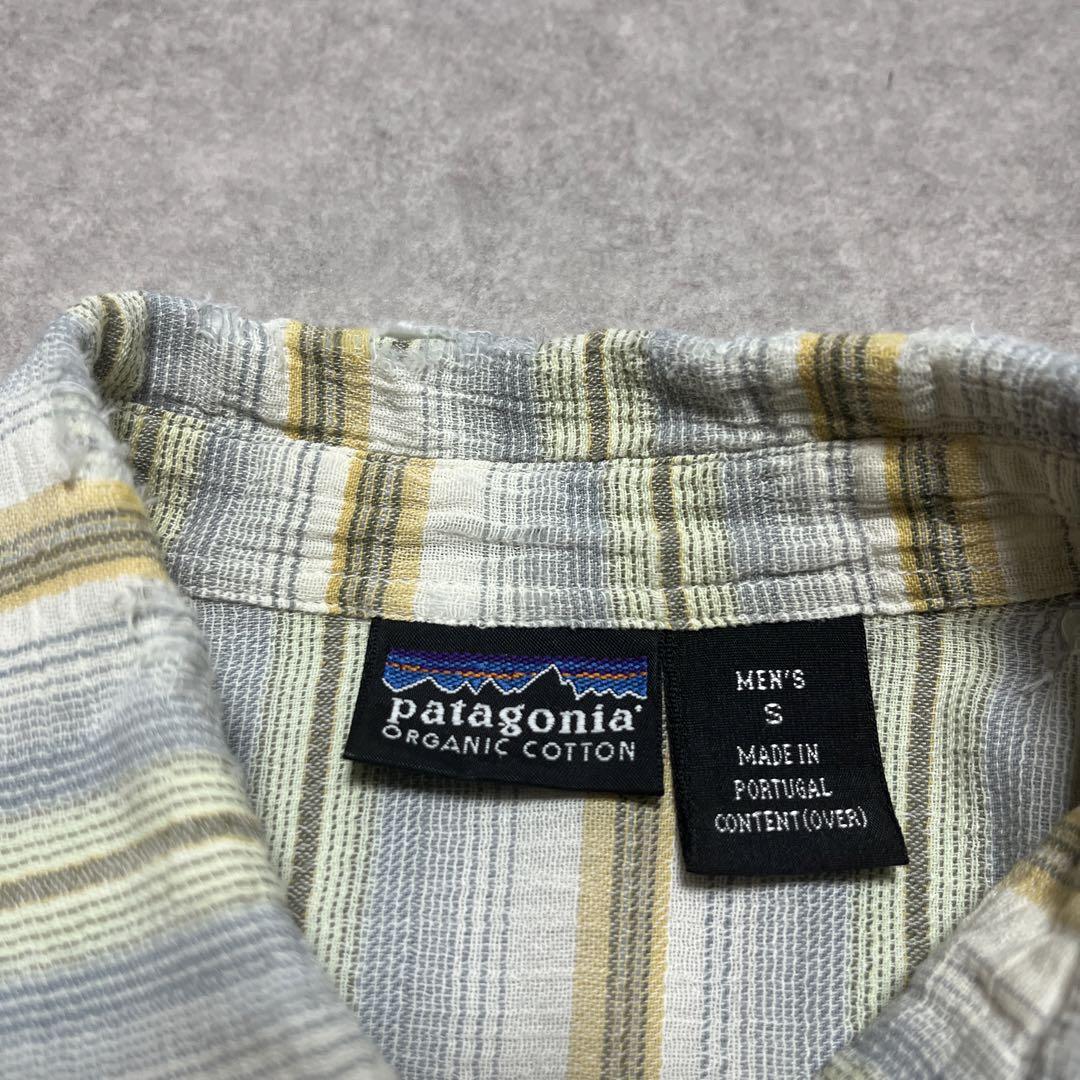 美品　Patagonia AC ヤーンダイ　シャツ　Sサイズ　ポルトガル製 激レア ポルトガル製 Patagonia パタゴニア ACシャツ ヤーンダイ