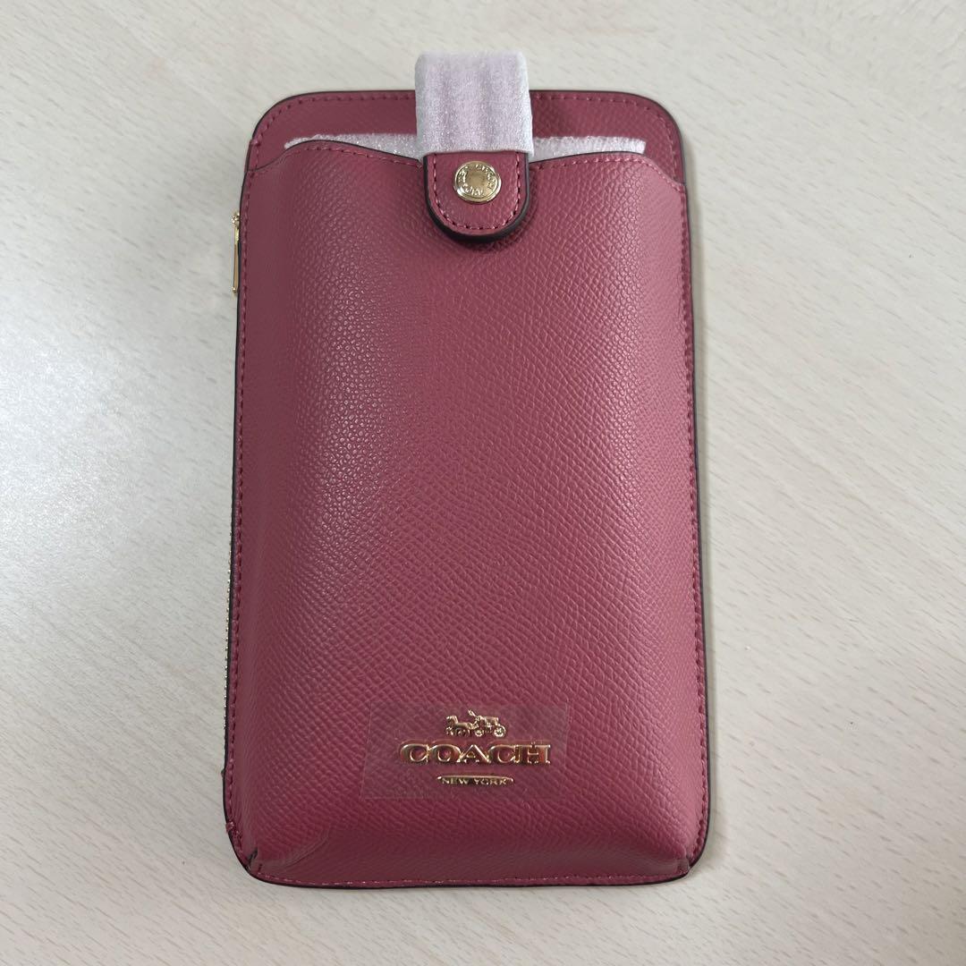 ト セール おすすめ ✨ラスト1点✨ COACH コーチ C6884 スマホショルダーバッグ バッグ