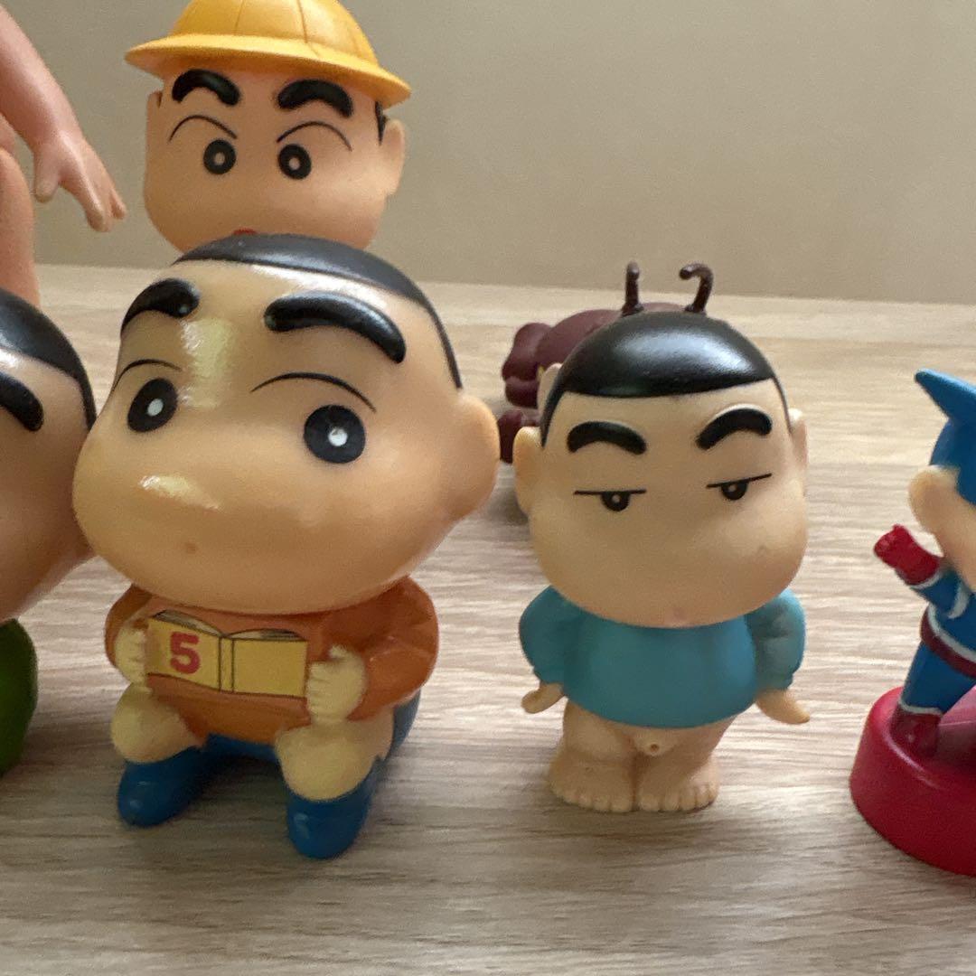 クレヨンしんちゃん フィギュア等 14体 ソフビ等 貯金箱 - メルカリ