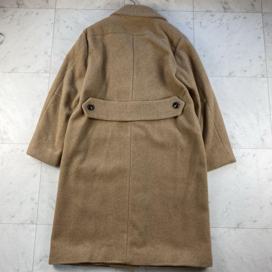 Maxmara キャメルコート ゴールデンコンカット アルパカジャギー
