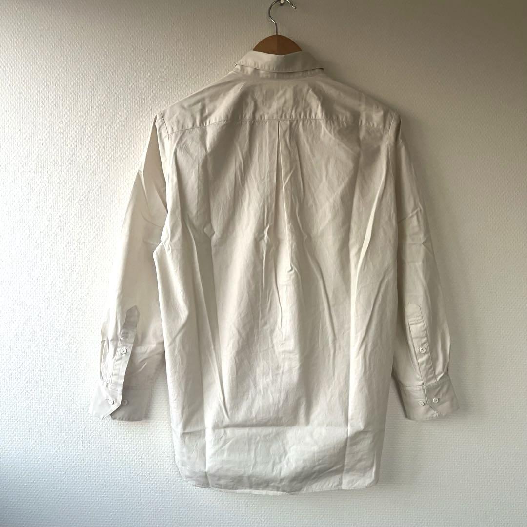 日本製　teshioni × foufou メンズ　レギュラーカラー　長袖シャツ
