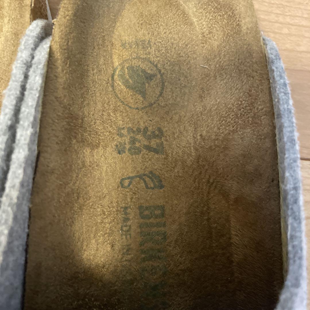 Birkenstock グレー サボサンダル